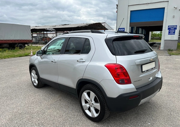 Chevrolet Trax cena 38950 przebieg: 145000, rok produkcji 2013 z Konin małe 704